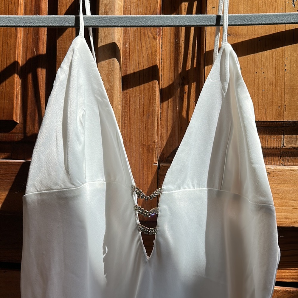 White slip dress - Picture 3 of 6